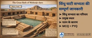 Sindhu Ghati Sabhyata in Hindi with MCQ - (स्नानागार का चित्र)
