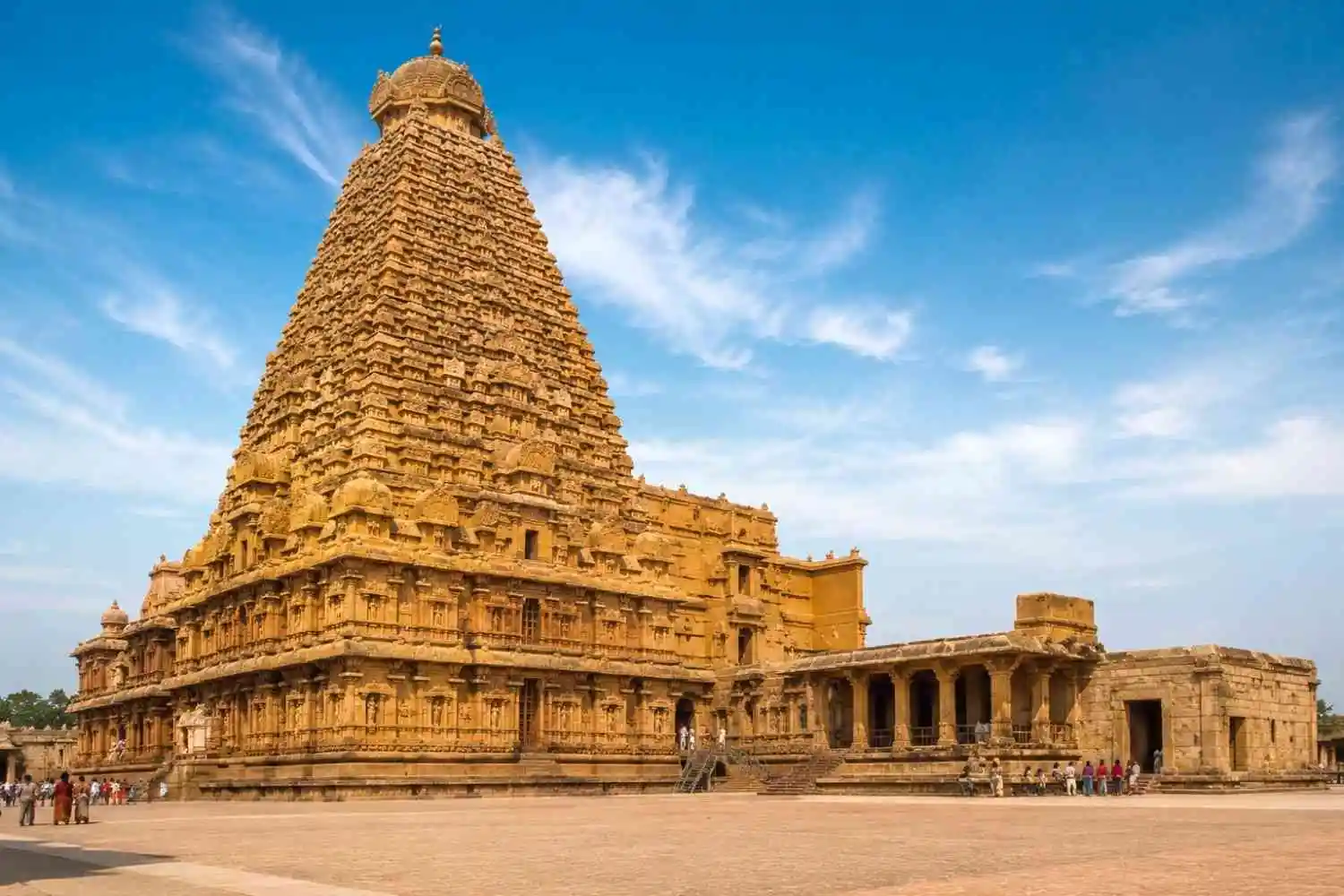 बृहदेश्वर मंदिर का चित्र | चोल साम्राज्य का इतिहास 