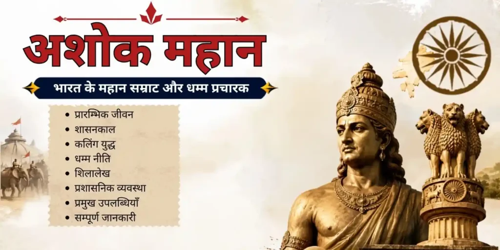 सम्राट अशोक का इतिहास हिन्दी में